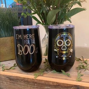 CANTINI “HALLOWEEN “ BLACK HOT/COLD CUPS